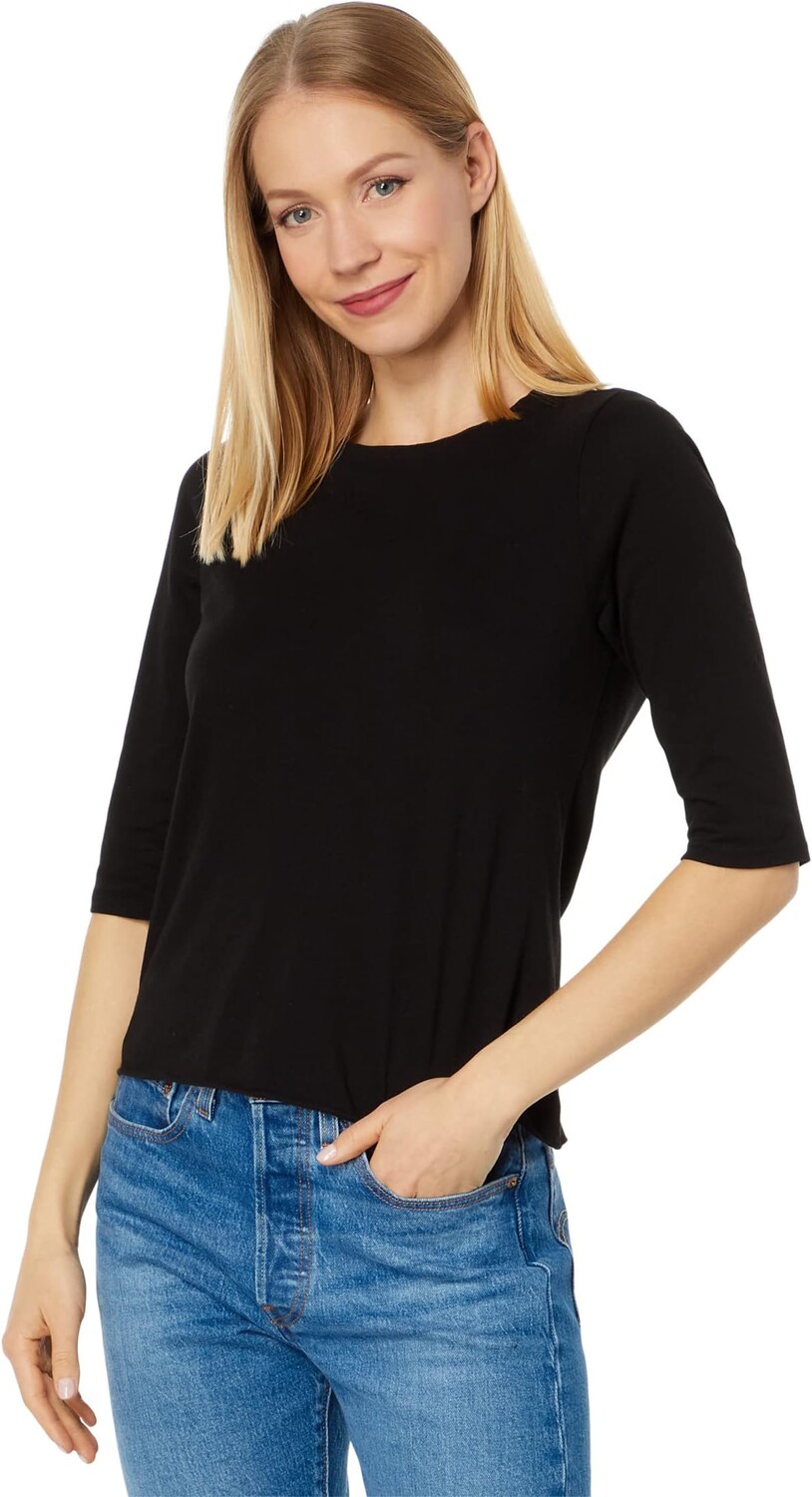 

Футболка LAmade Santa Monica Mitered Back Elbow Length Tee, черный