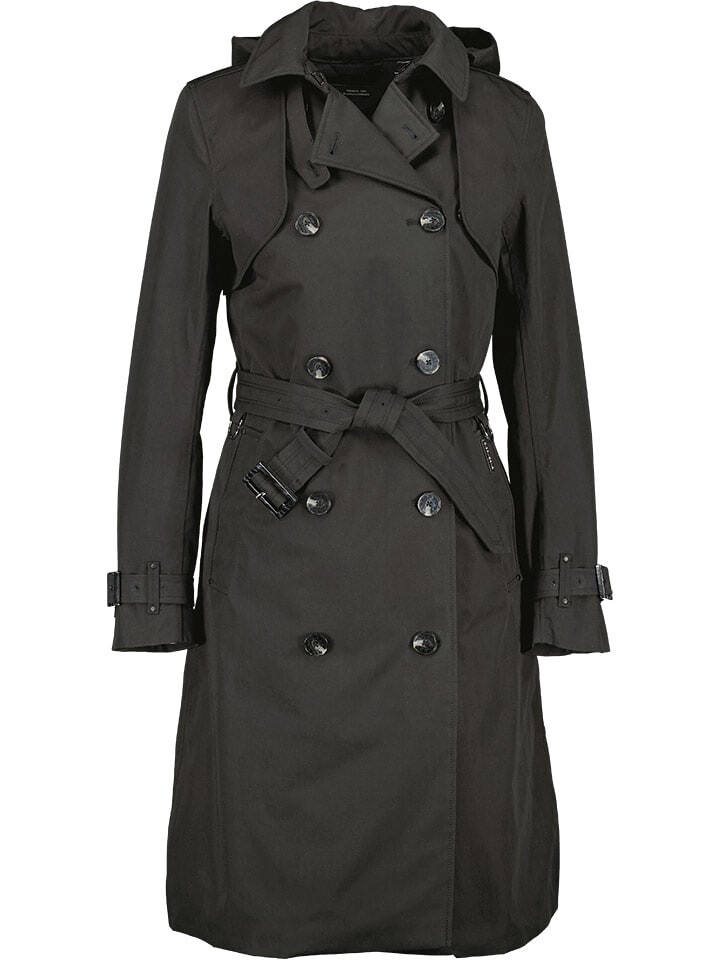 

Тренч Didriksons Trenchcoat Desiree, черный