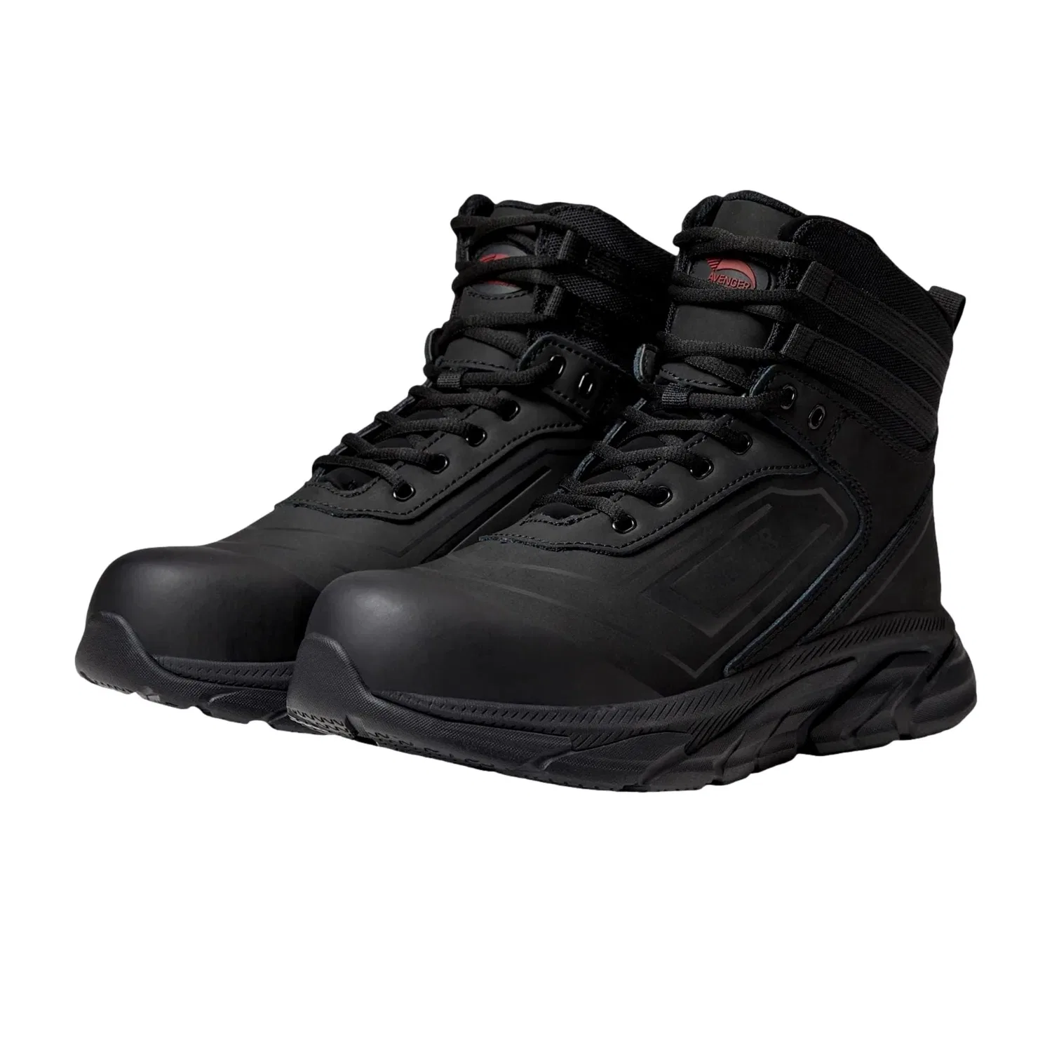 Avenger Work Boots Рабочие ботинки Avenger K4 Mid Composite Toe Boot Black A765, мужские — фото 2