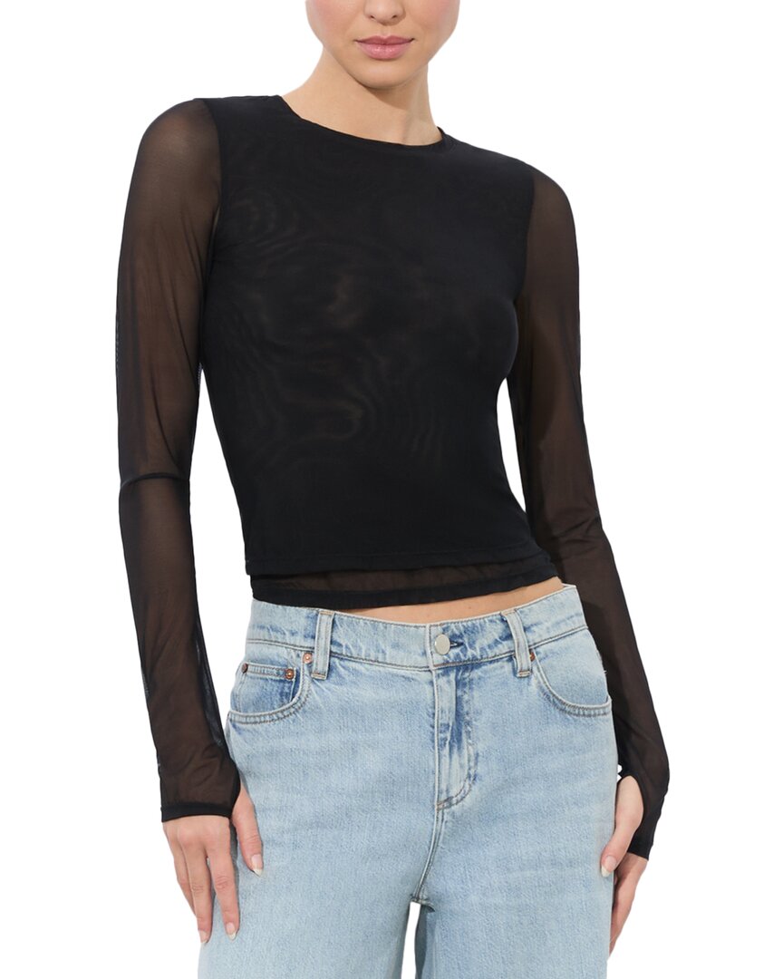 

Alice + olivia Топ Delaina, черный