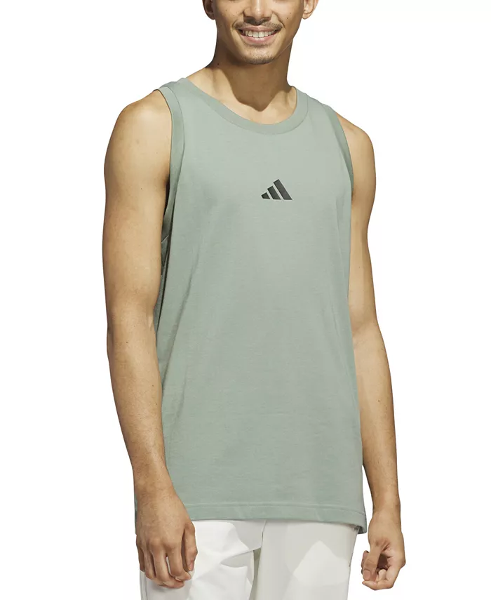 

Мужская майка с принтом One Rep At A Time классического кроя adidas, зеленый