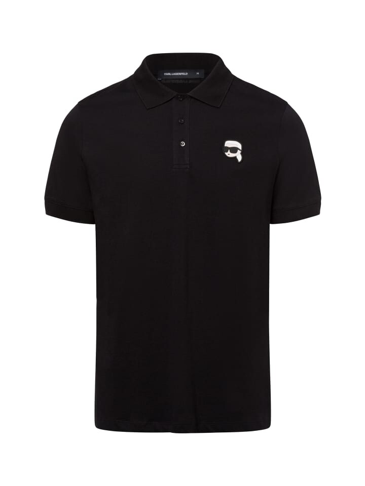 

Поло Karl Lagerfeld Poloshirt, черный