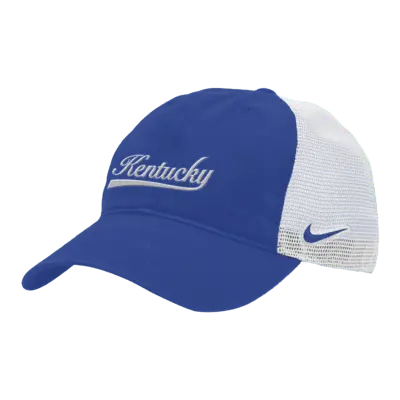 

Бейсболка Nike Kentucky Heritage86 College Trucker Hat, цвет Game Royal