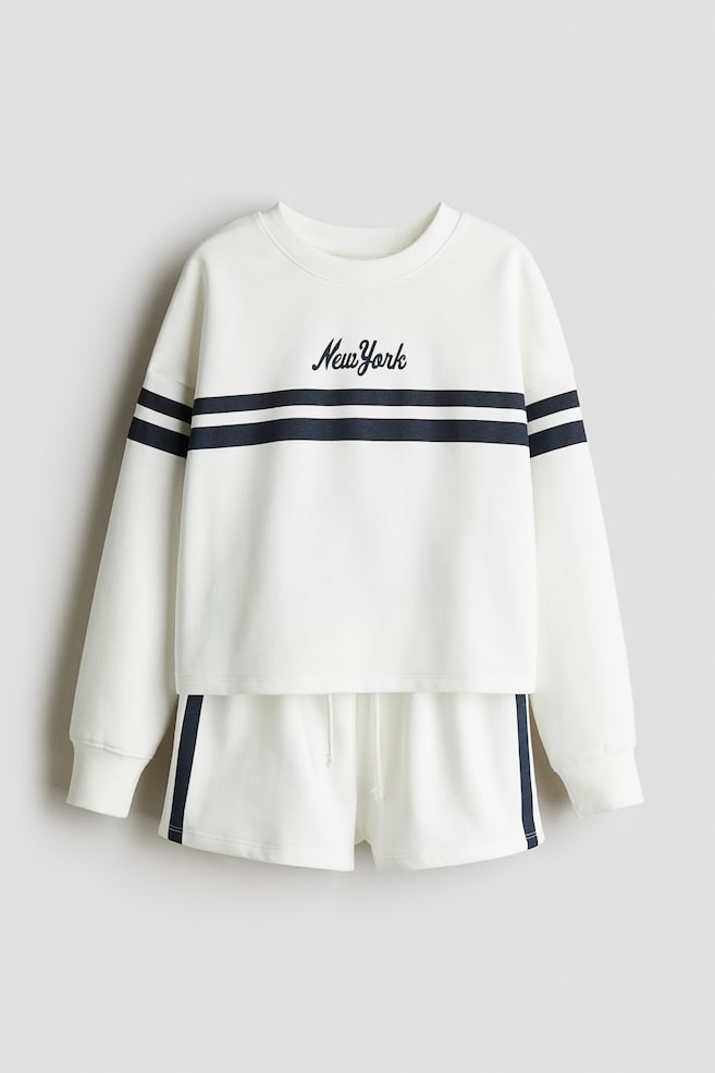 

Комплект из 2-х предметов: свитшот H&M, мультиколор