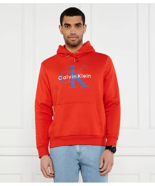 

Толстовка Regular fit Calvin Klein Jeans, оранжевый