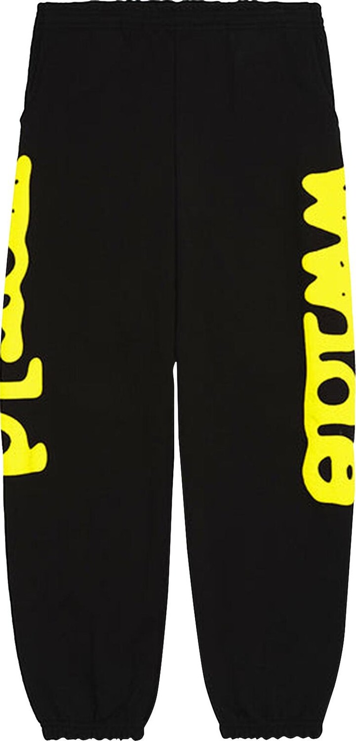 

Спортивные брюки Sp5der Beluga 'Onyx/Yellow', черный