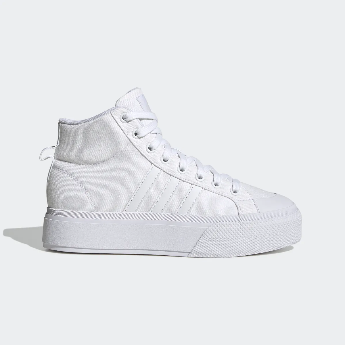 Спортивные кроссовки adidas "BRAVADA 2.0 PLATFORM MID" Adidas Sportswear, белый — фото 2