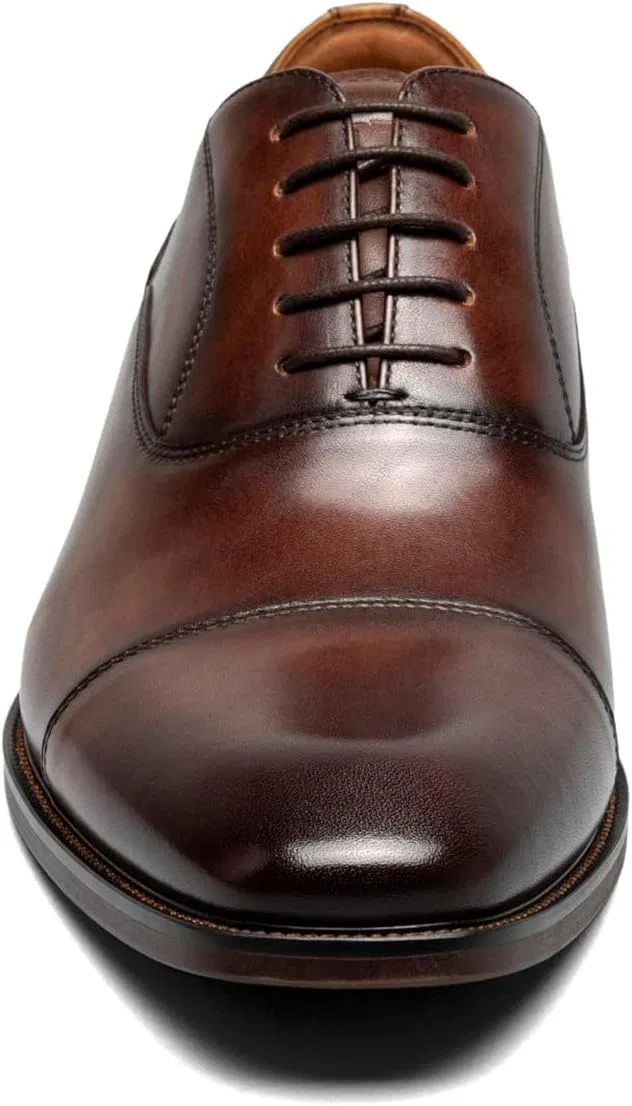 Мужские оксфорды Florsheim Sorano Lux Cap Toe Bal, Brown — фото 2