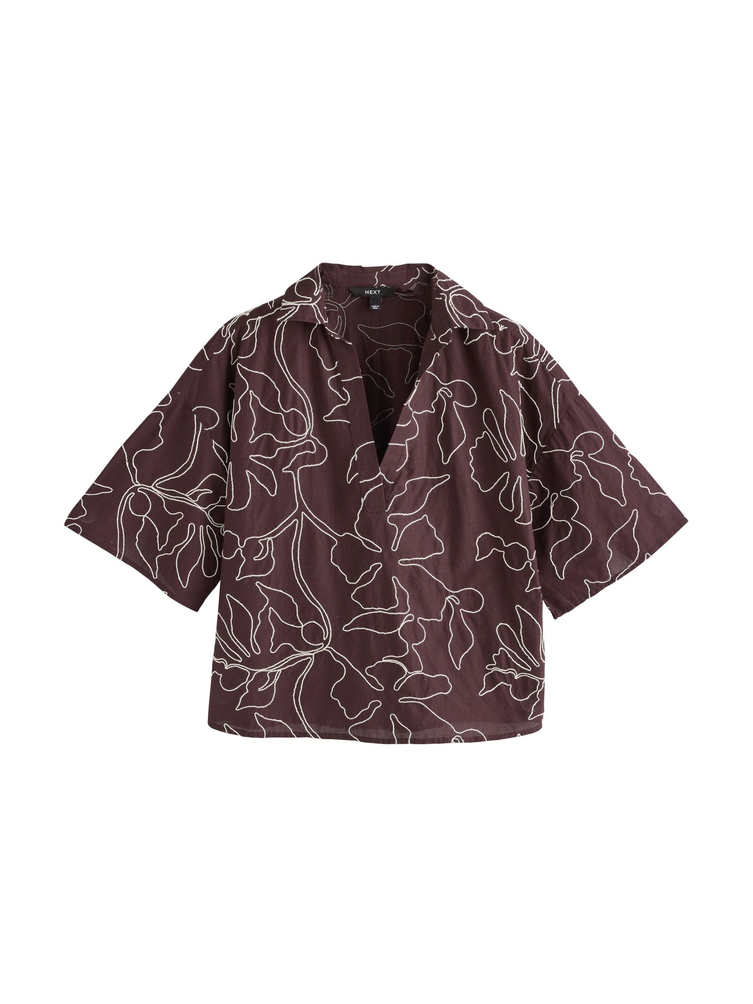 Next Блузка 'Cornelli' в цвете Chocolate