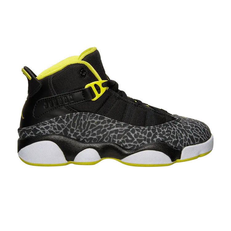 

Кроссовки Air Jordan 6 Rings PS, Venom Green