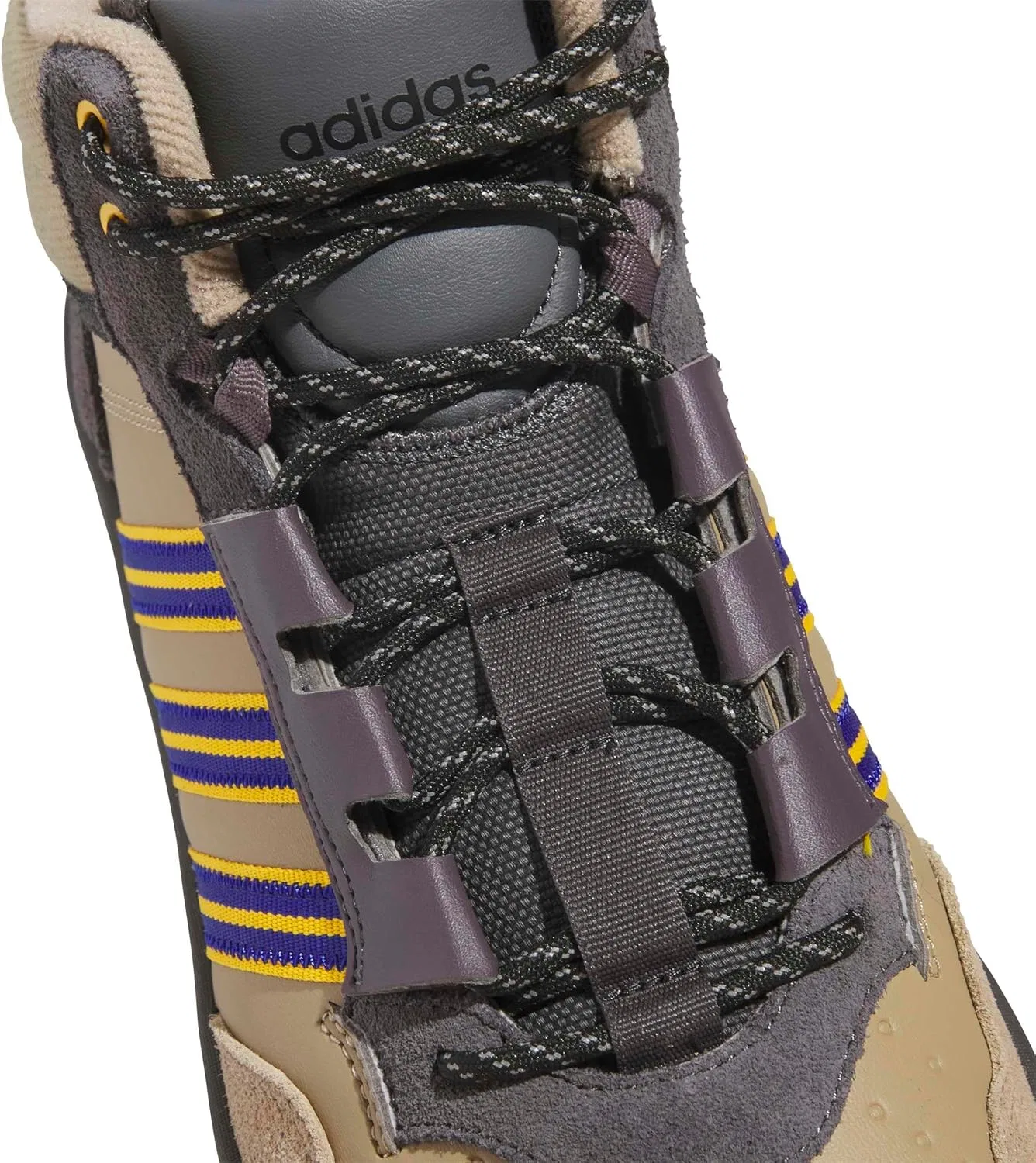 Кроссовки Adidas Unisex Hoops 4.0 Mid, Supplier Colour Semi Lucid Blue Grey Strata — фото 2