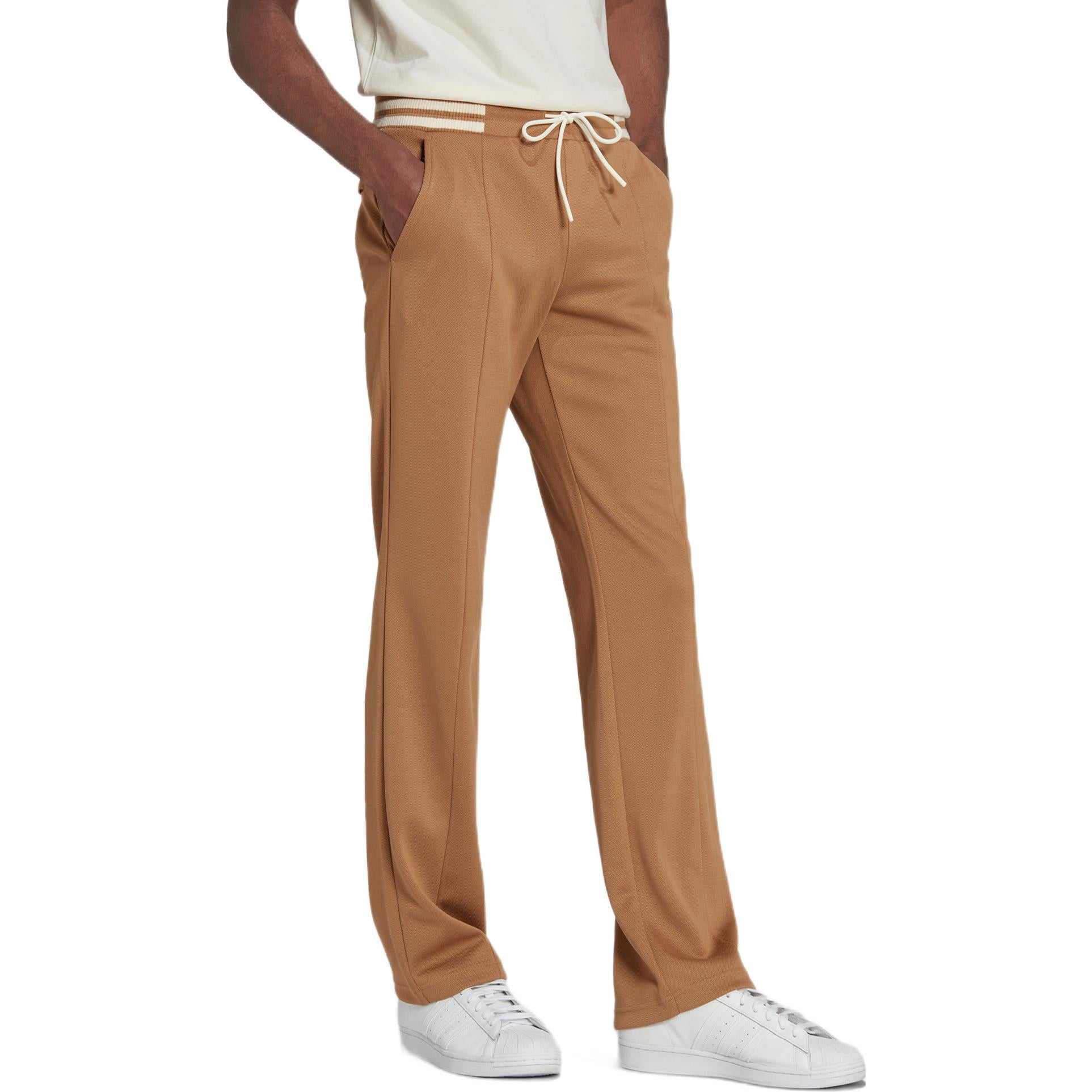 Спортивные брюки adidas originals Wide Leg Tp Logo IB3437, коричневый — фото 4