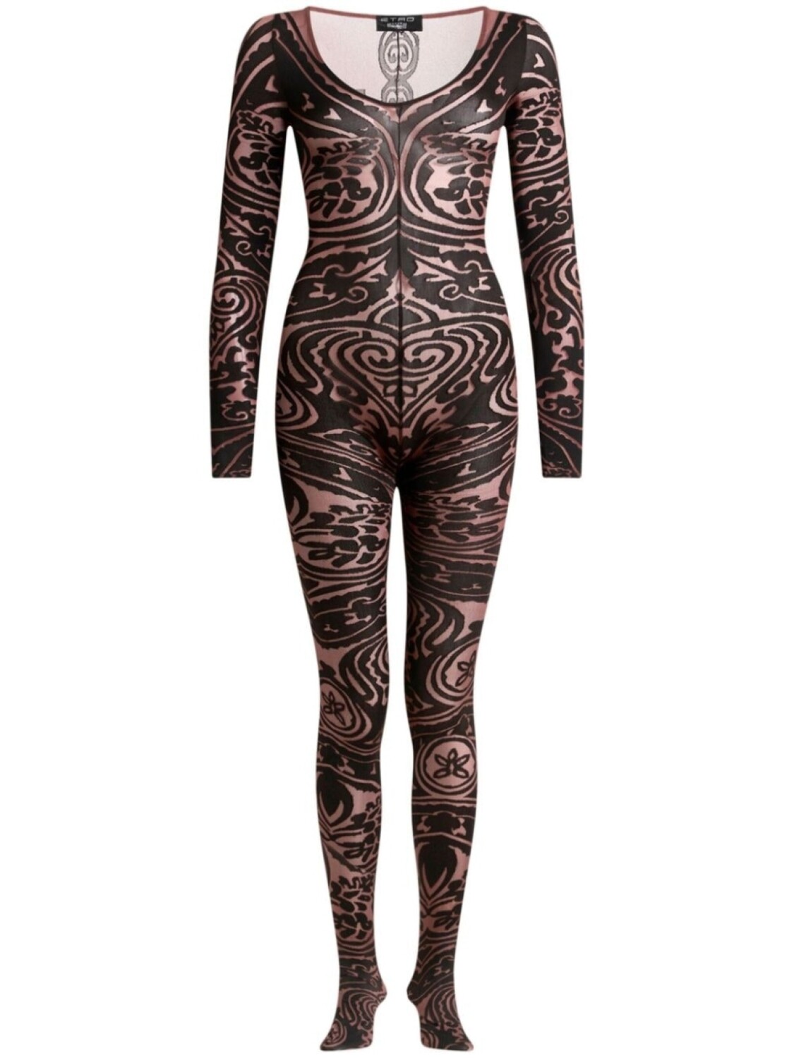 

Боди Paisley Tattoo ETRO, красный