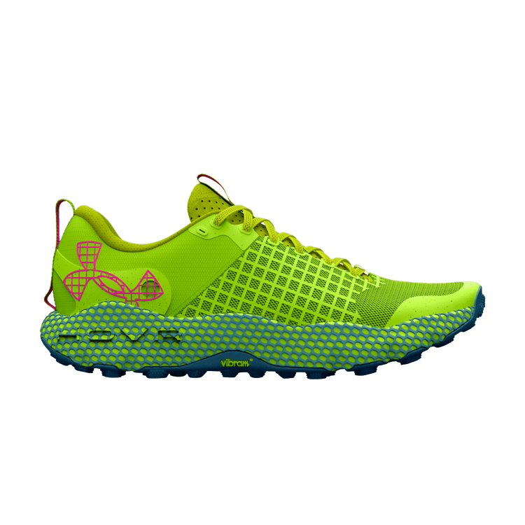 

Кроссовки HOVR Ridge 'Lime Surge Rebel Pink', зеленый