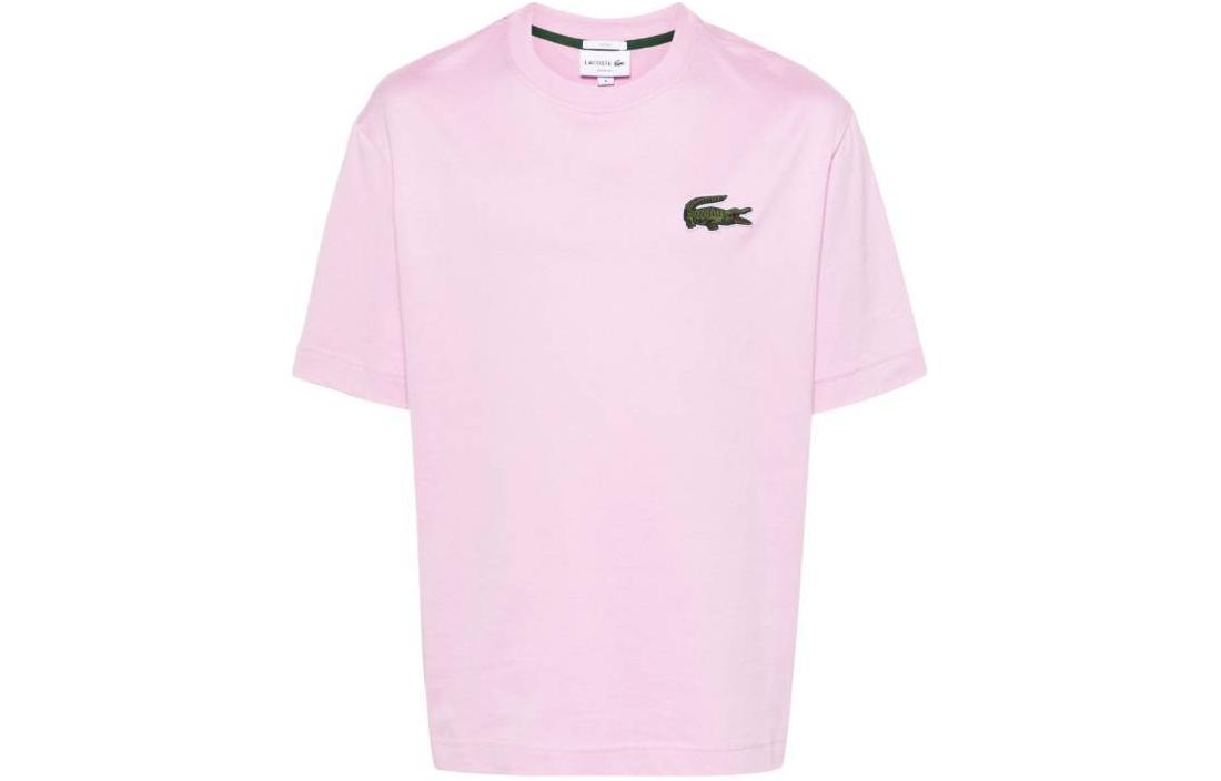 

Футболка мужская розовая Lacoste, розовый