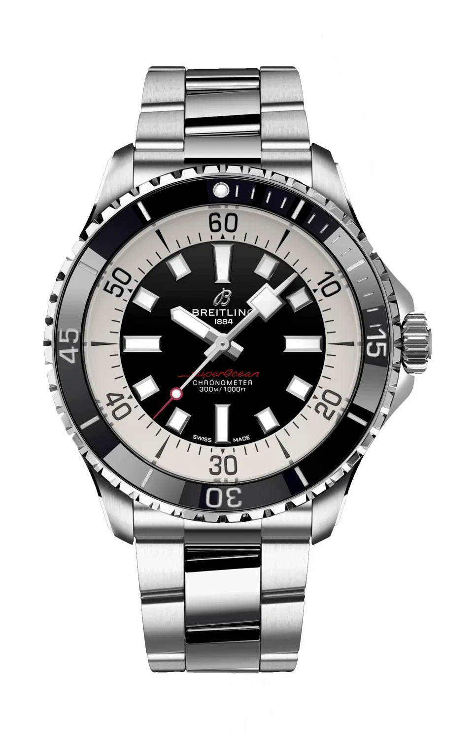 СУПЕРОУШЕН АВТОМАТИК 44 - A17376211B1A1 BREITLING, серебряный