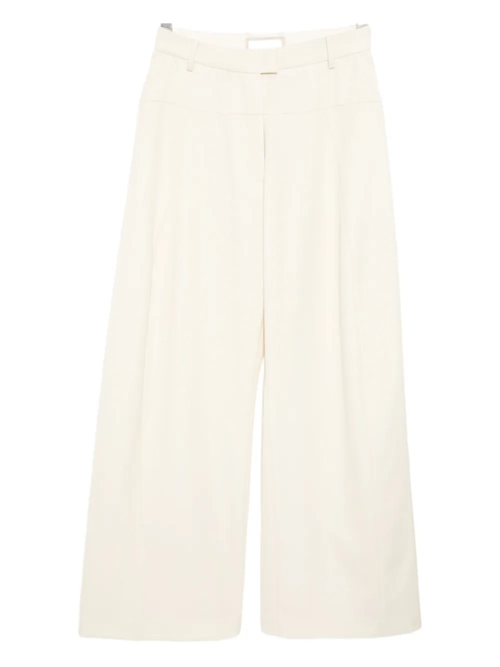 

Широкие брюки с завышенной талией LITKOVSKA, нейтральный