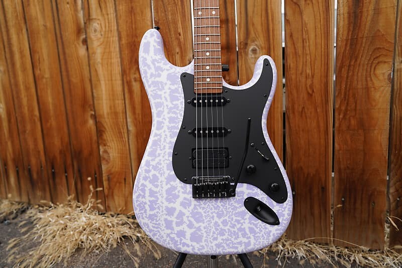 

Электрогитара Schecter USA CUSTOM SHOP Traditional/Hybrid Purple Satin Crackle w/ Black Tweed Case