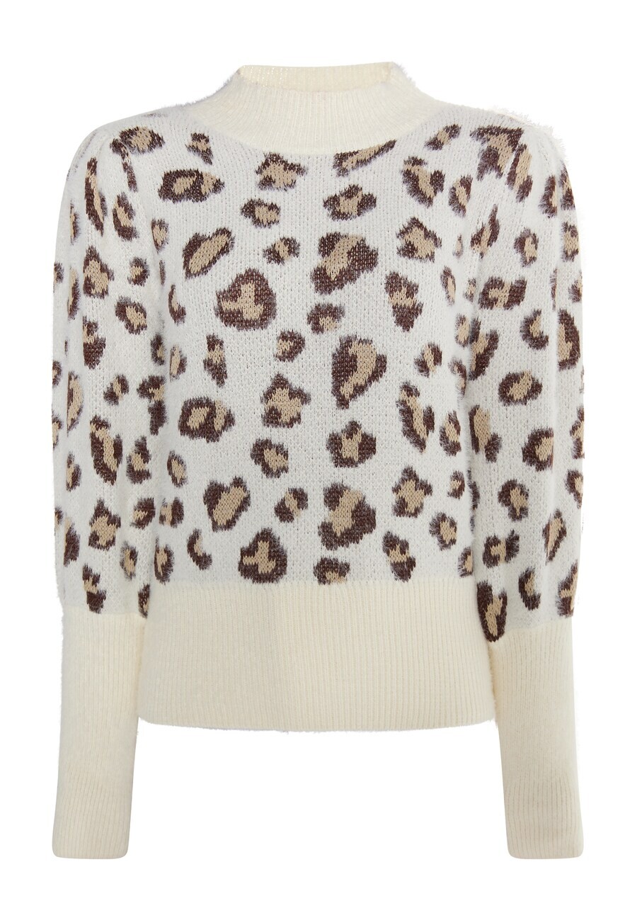 

Тонкий вязаный свитер faina Sweater Mioki, натуральный белый