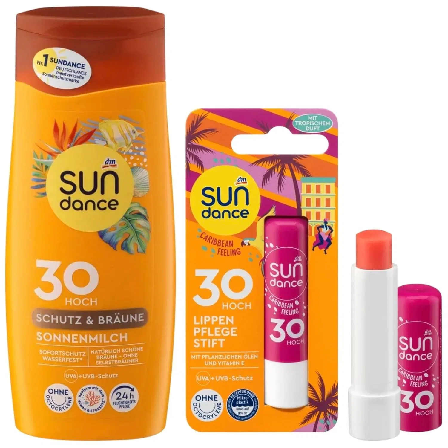 Набор солнцезащитных средств Sundance SPF 30 Sundance