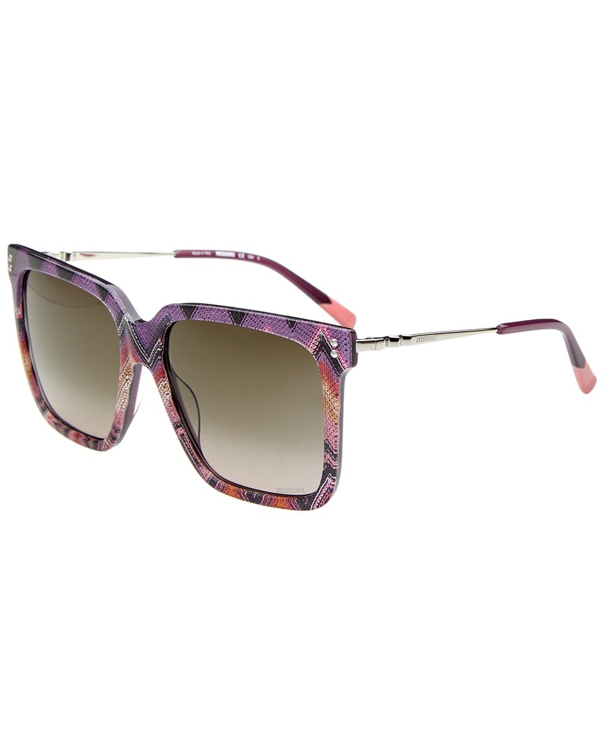 

Женские солнцезащитные очки Missoni 57 мм, цвет multi
