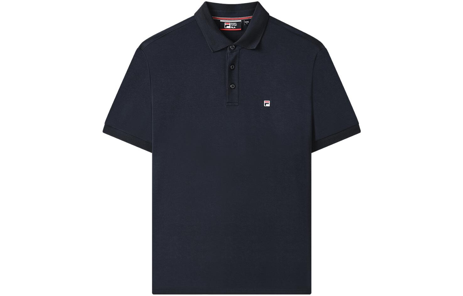 

Рубашка поло мужская темно-синяя Fila, цвет Legend Blue