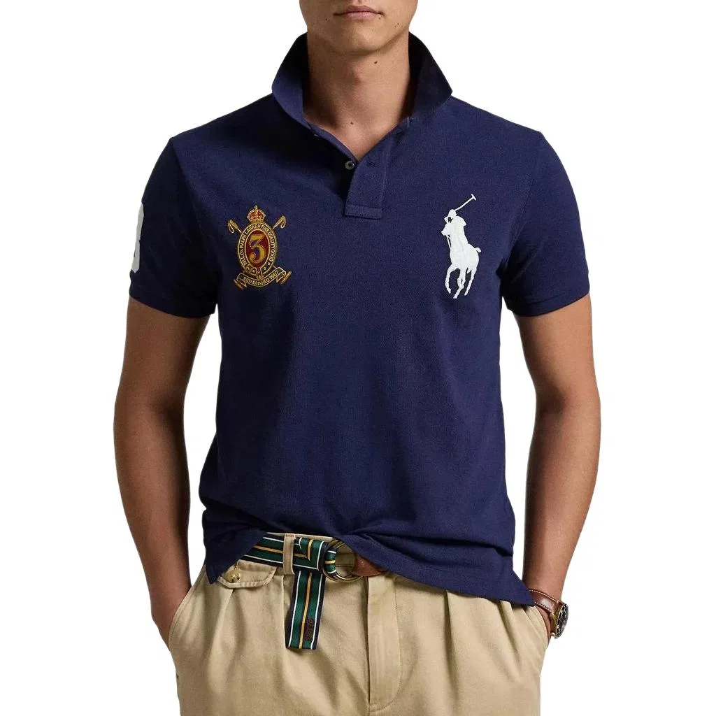 Поло Big Pony SS26 Classic Version мужское Polo Ralph Lauren, Marine Blue