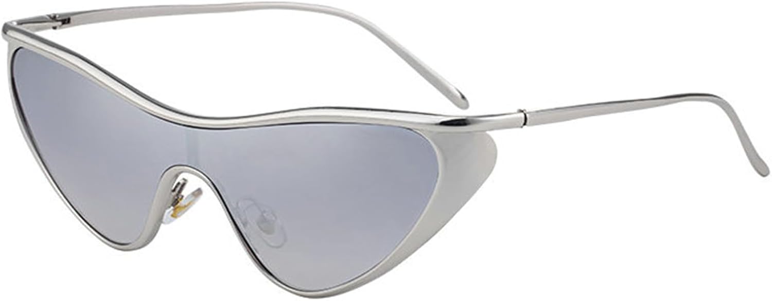 

Солнцезащитные очки Willochra Vintage Y2K «кошачий глаз» для женщин, роскошные, модные, цельные, для путешествий и активного отдыха, с защитой от УФ-излучения UV400, C6