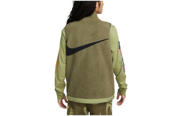 Жилеты клуб флис зимний жилет Nike, зеленый — фото 2