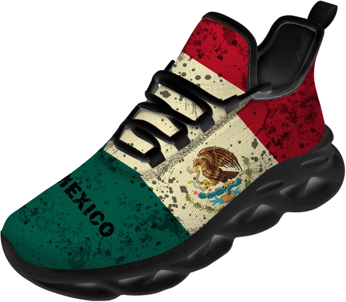 

Кроссовки Ciadoon Mexico для мужчин и женщин, легкие спортивные для бега, ходьбы и тенниса, мексиканские обувные подарки для мальчиков и девочек, Multicolor