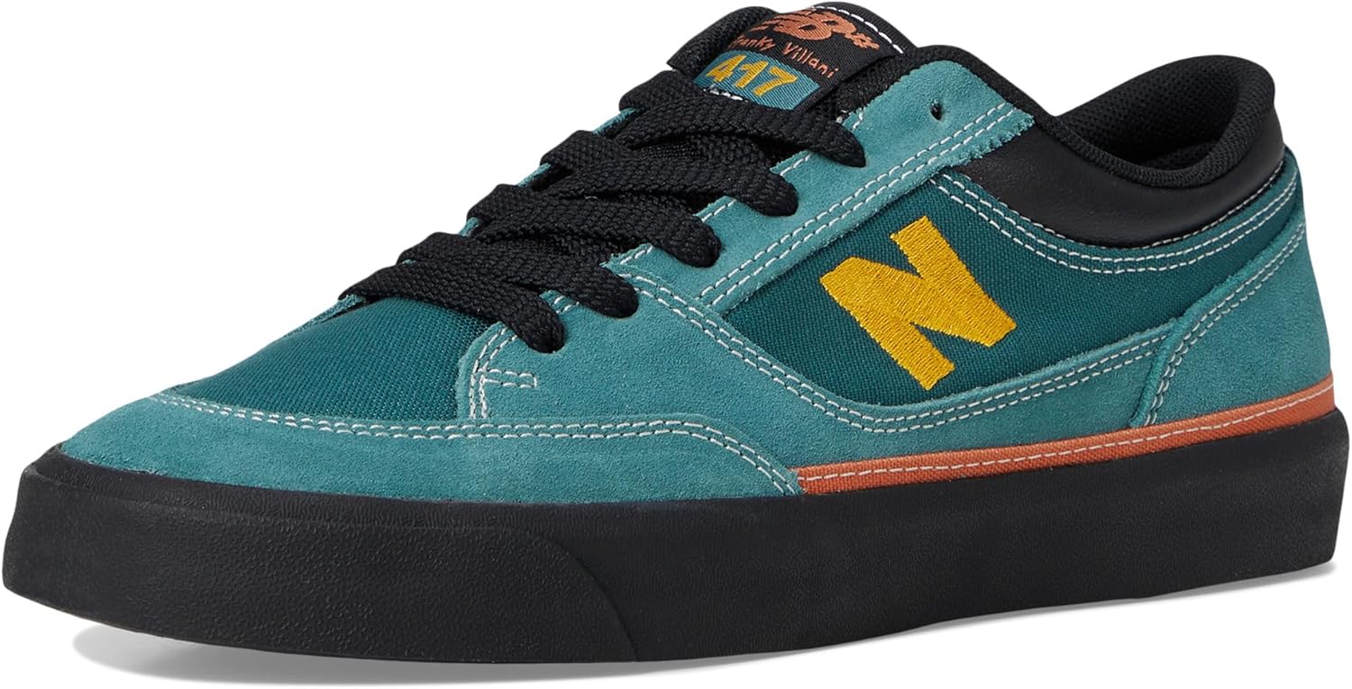 Кроссовки для скейтбординга New Balance Unisex Adult 417 Low Franky Villani, черный — фото 2