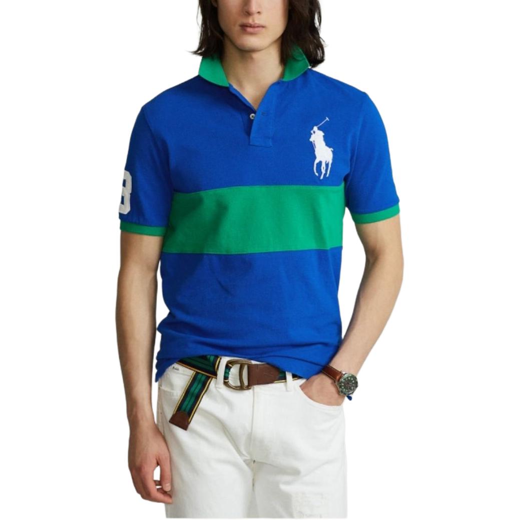 Поло SS25 мужская Polo Ralph Lauren, зеленый — фото 3