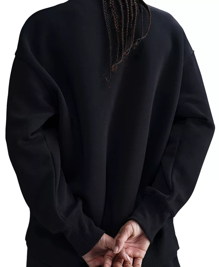 Спортивная одежда Женская оверсайз худи Phoenix Fleece Nike, черный — фото 4