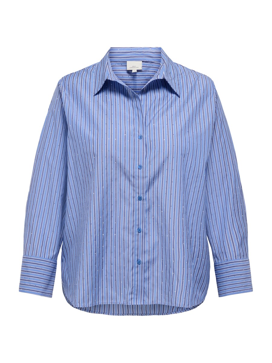 

Блуза ONLY Carmakoma CAROregon, Marine Blue/Royal Blue