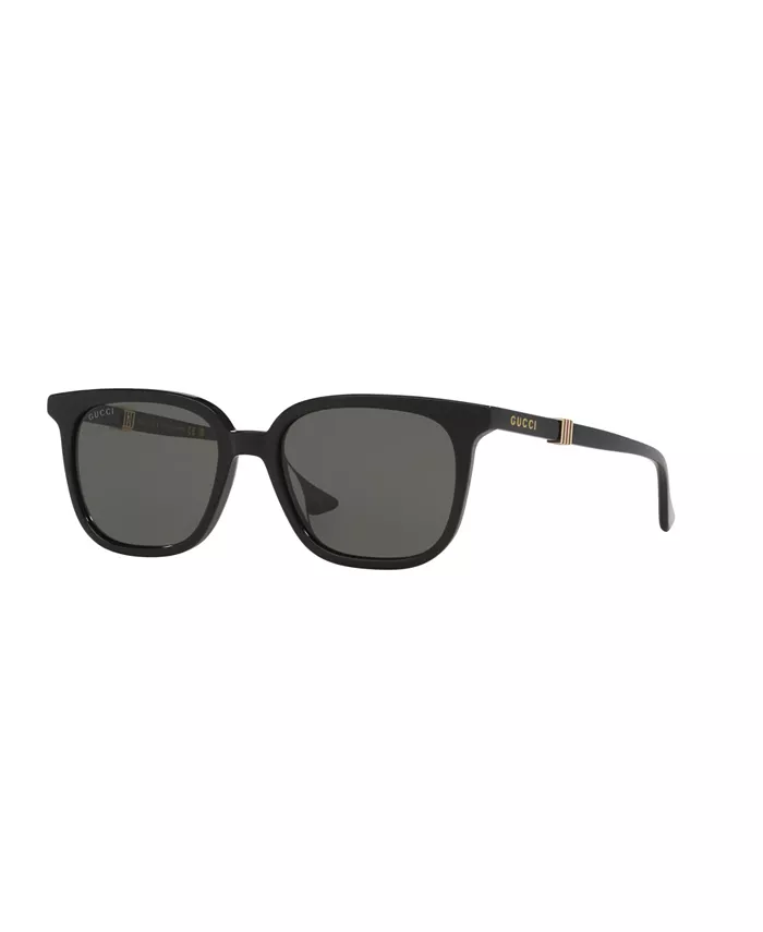 

Мужские прямоугольные солнцезащитные очки, GG1493S GC002215 Gucci, черный