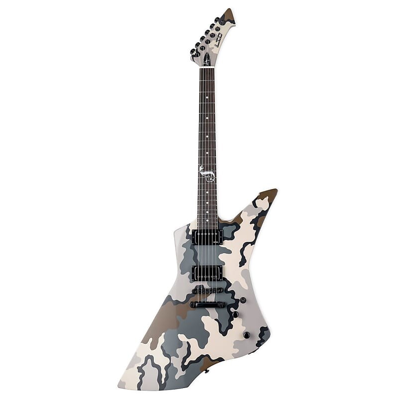 

Электрогитара LTD James Hetfield Signature Snakebyte Camo Electric Guitar w/Case