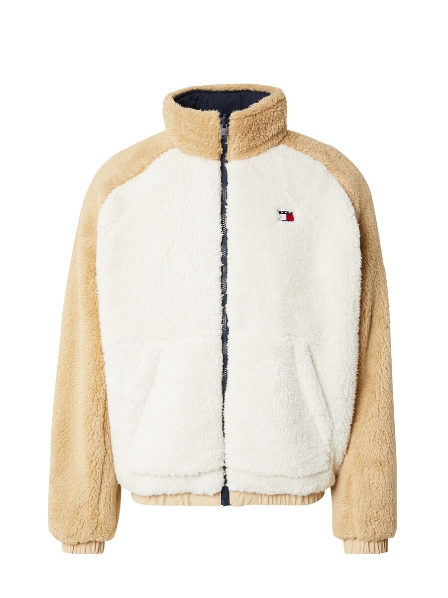 

Флисовая куртка Tommy Jeans Fleece Jacket, бежевый