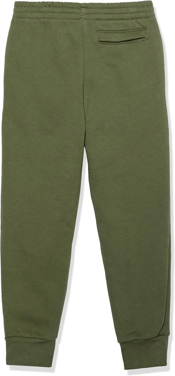 Детские спортивные брюки Under Armour Rival Fleece, Marine Od Green / White — фото 2