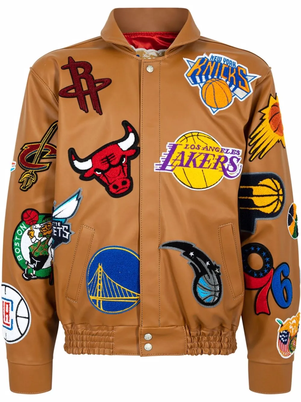 

Куртка Collage из коллаборации с NBA Jeff Hamilton, коричневый