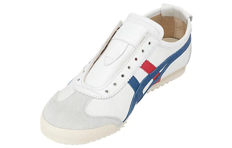 MEXICO 66 Кроссовки унисекс с низким верхом, белые/красные/синие Onitsuka Tiger — фото 3