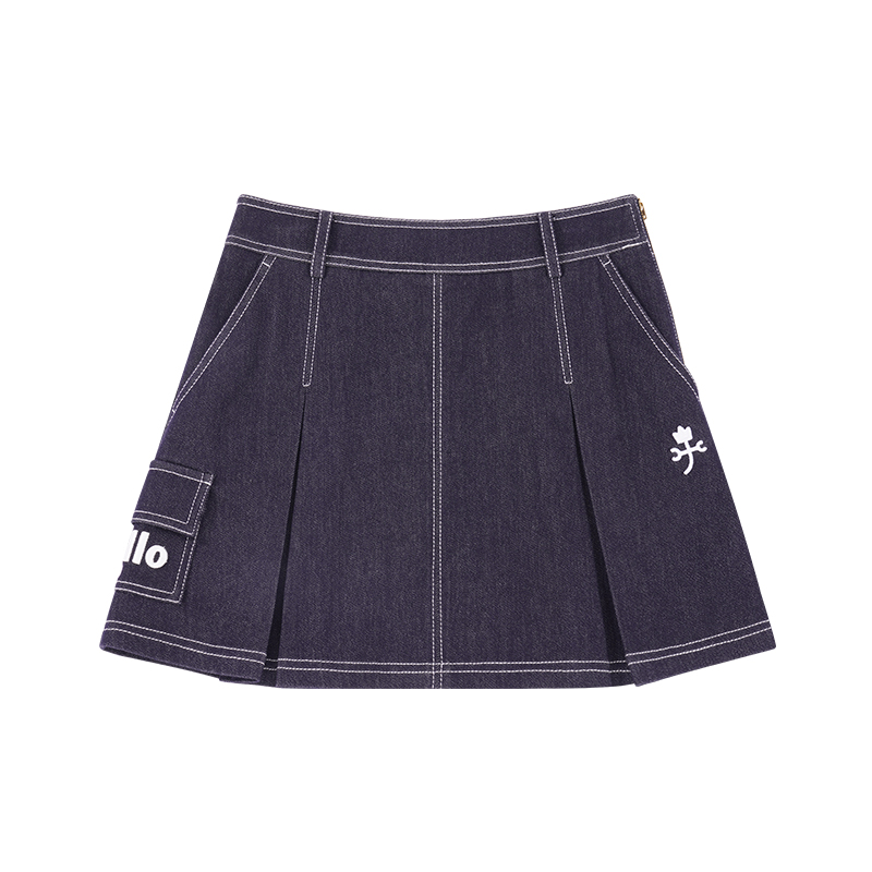 

CASTELBAJAC Повседневная короткая юбка осень женская navy blue