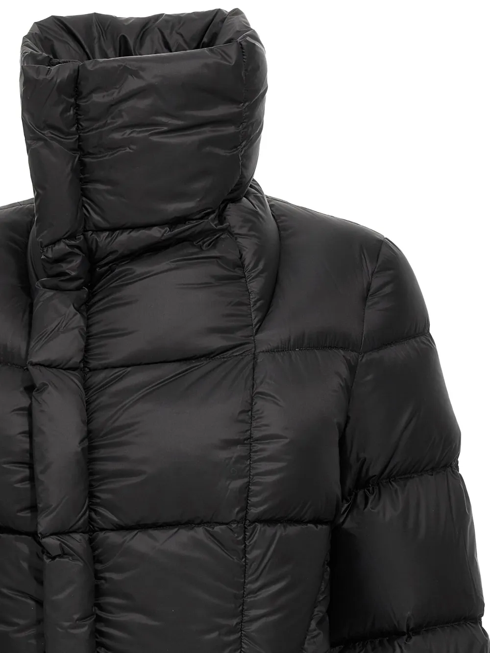 Куртка-пуховик из овчины Naska Rick Owens, черный — фото 3