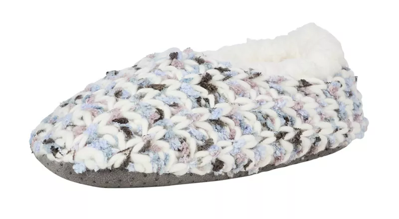 Northeast Outfitters Женские массивные тапочки Cosy Cabin Space Dye, синий