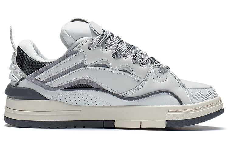 Кроссовки China Li Ning LiNing WeiWu Skateboarding, белый/черный