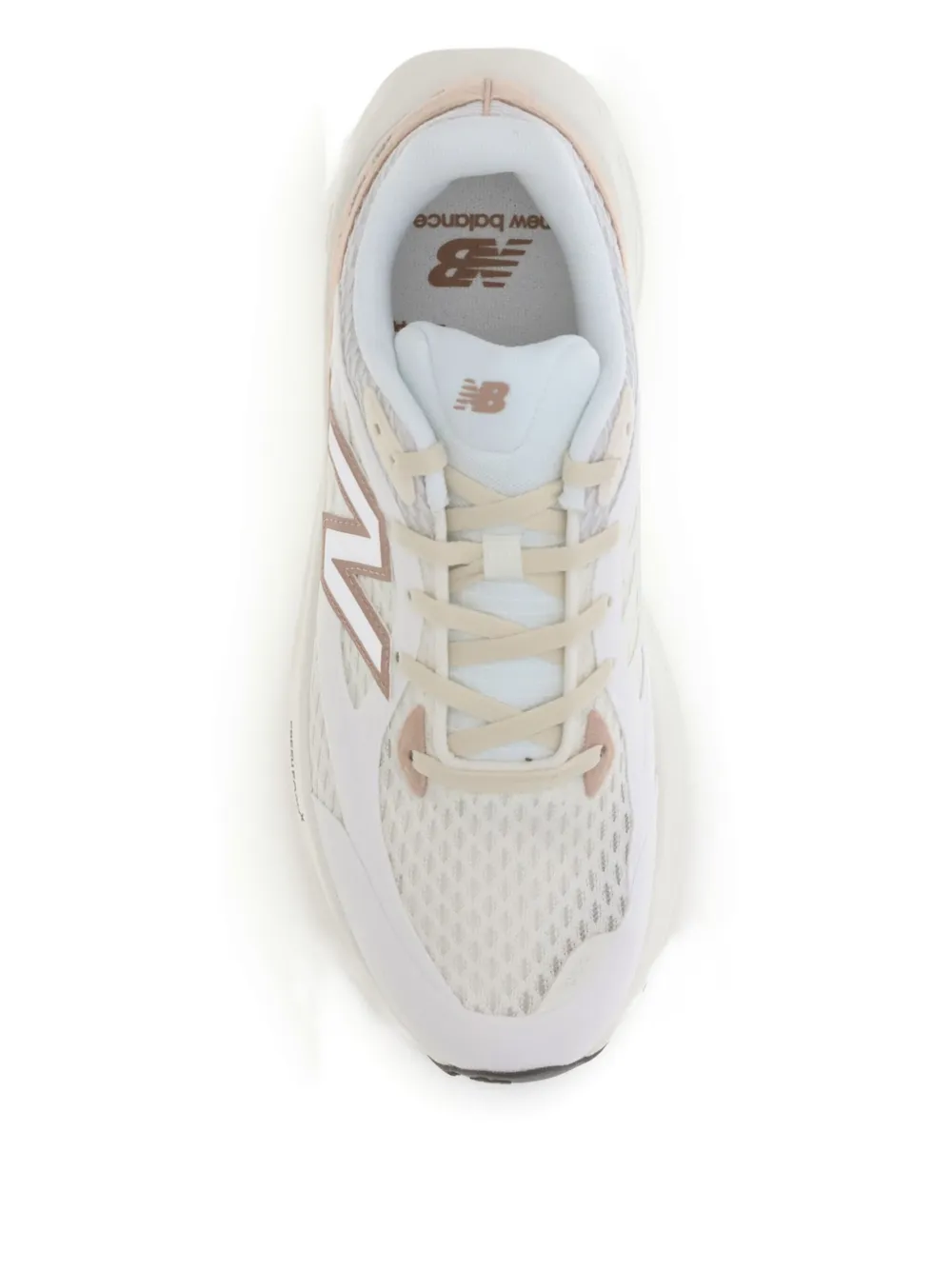 Кроссовки с сетчатыми вставками и логотипом NEW BALANCE, нейтральный — фото 4