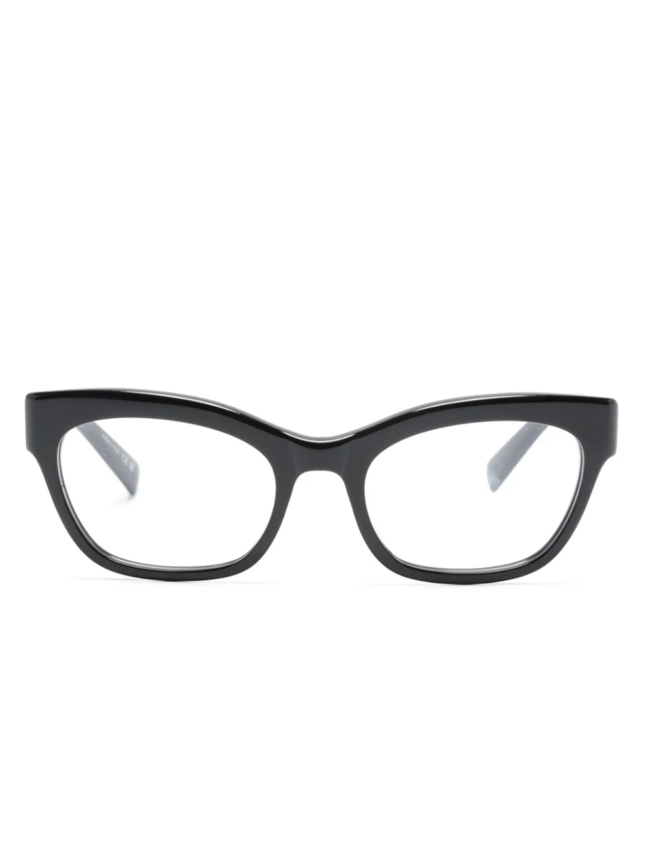 

Очки в прямоугольной оправе с логотипом Saint Laurent Eyewear, черный
