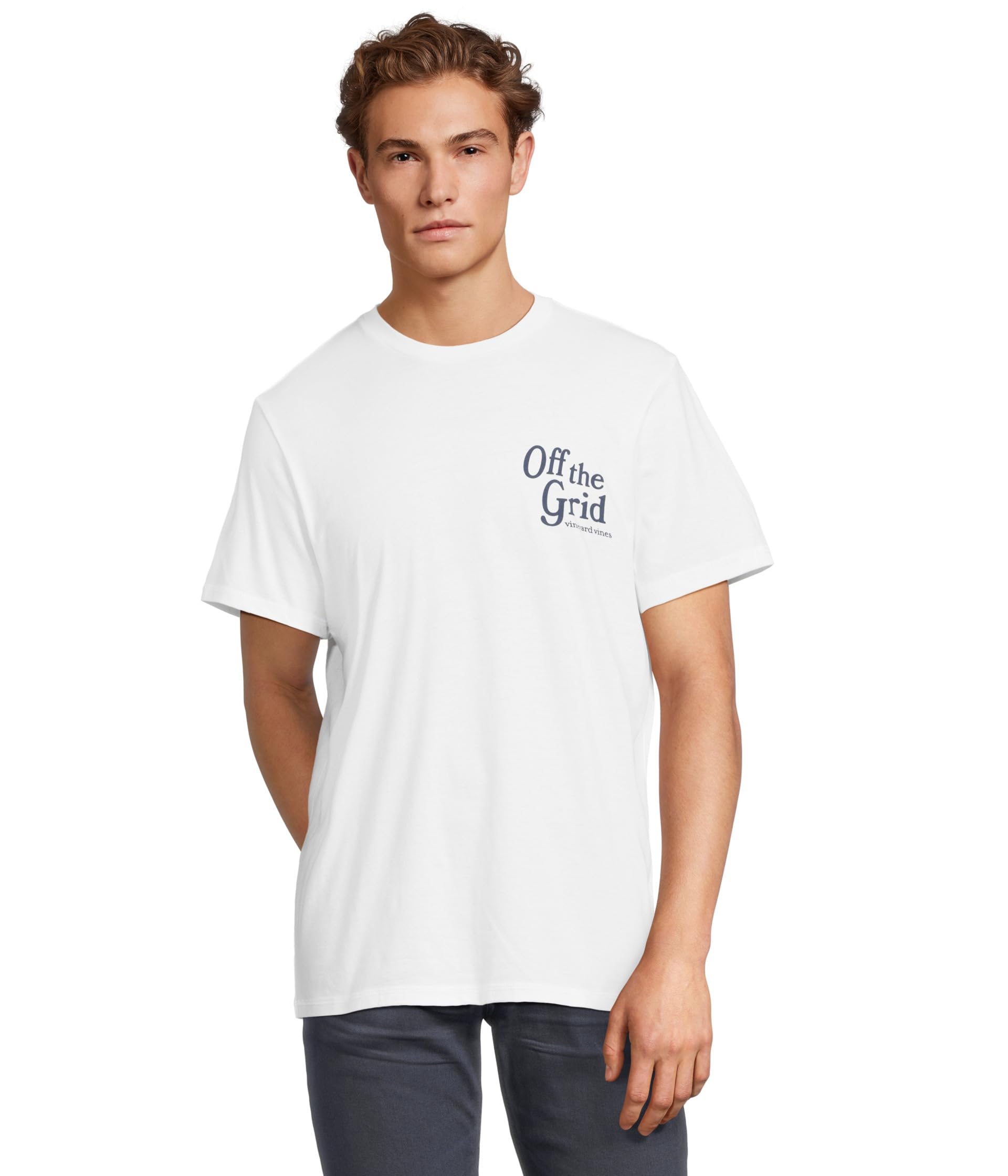 

Футболка Vineyard Vines Off The Grid Short, цвет White Cap