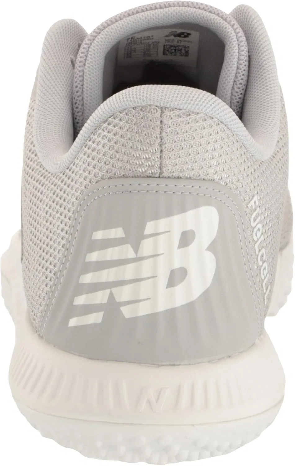 Бейсбольные кроссовки New Balance FuelCell 4040v7 Turf Trainer унисекс, 2-Raincloud Optic White — фото 3