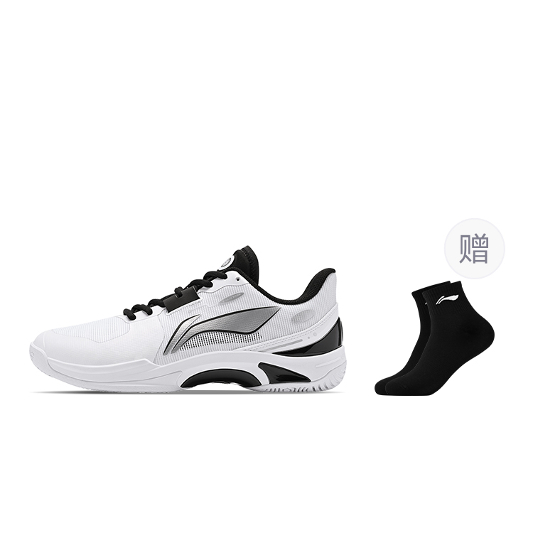 

Li-Ning Abrasion Resistant, Breathable, Lightweight низкие кроссовки для тренировок Unisex черно-белые
