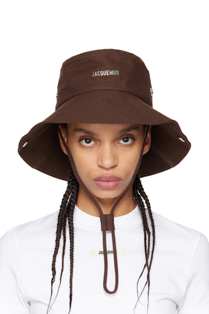 

Коричневая панама 'The de-Nîmes' JACQUEMUS